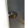Mandskabs Stålskabe Grå Brugt B 40 D 55 H 174 cm