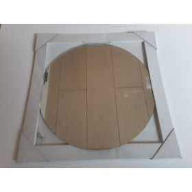 Spejl Rundt D 48,5 - 58,4 - 68,4 cm 4 - 3 - 2 Stk Pr Pakke Incl. Beslag