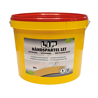 LIP Håndspartel Let 10 Liter