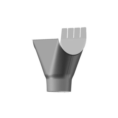 ARECO Aluzink Tudstykke 125/75 mm Aluzink