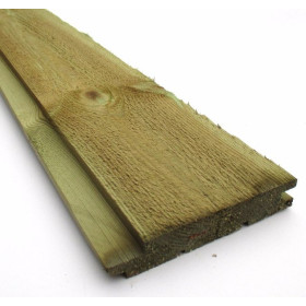 25x125 mm TGU Lodret Beklædning Lodret P1 trykimp. - Pr. m. 17,95 Kr.