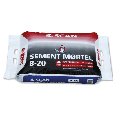 BMC Cement puds 0-4 mm sement mørtel 25 kg