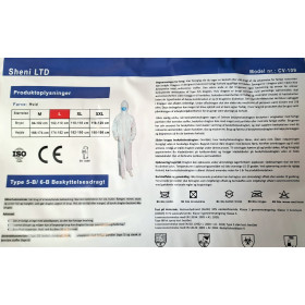 Engangsdragter Sheni LDT Type 5-6/6-b