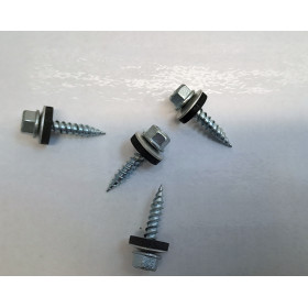 Tagskruer galvaniseret farmerskrue 4,8 x 25 mm 1 pakke 500 stk.