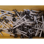 Tagskrue til Eternit Tagplader - Sort 6,4/7,0x100 mm - 100 stk. med skive