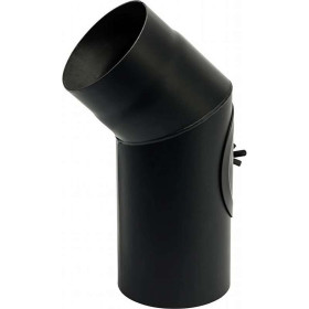 Bøjning 45° 198x198 mm m.dør - 150 mm