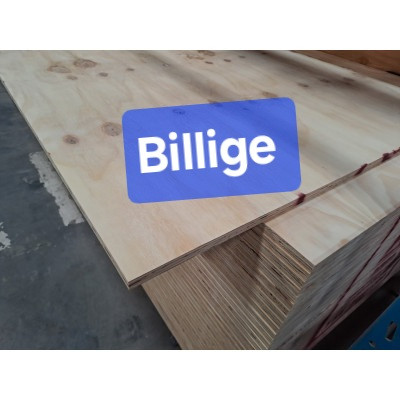Krydsfiner Byggeplade 122 x 244 cm