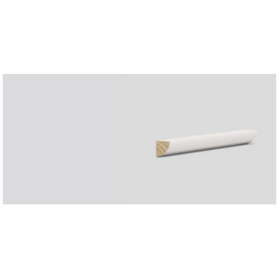 Kvartstafliste Hvidmalet Fyrretræ 15x15 mm pr. m. 12,00 kr.