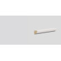 Kvartstafliste Hvidmalet Fyrretræ 15x15 mm pr. m. 12,00 kr.