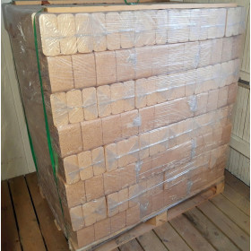 Briketter fra Svenske Fågelfors 960kg - Vakuumpakket