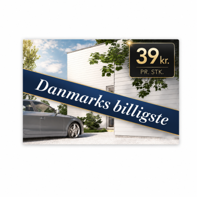 Facadebrædder 8 mm 20x240 cm Hvid - (5 stk/pk) sælges i hele pakker