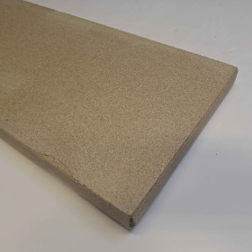 Vermiculite ildfastplade 35 x 620 x 295 mm - Kantfejl