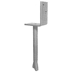 Stolpesko åben - 40 cm pind