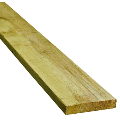 19x100 mm Trykimprægneret Brædder - Pr. m. 7,5 kr.