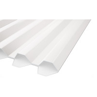 Trapezplader Hvid